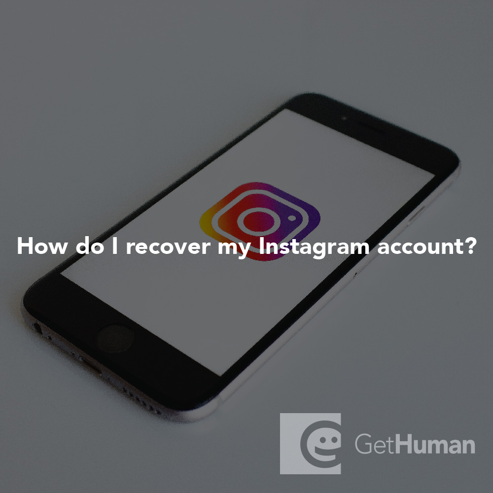 How do I recover my Instagram account?
