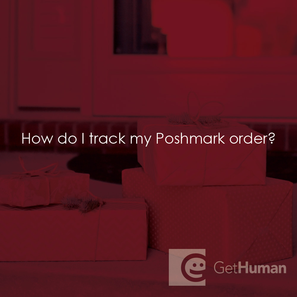 How do I track an order with PoshMark?