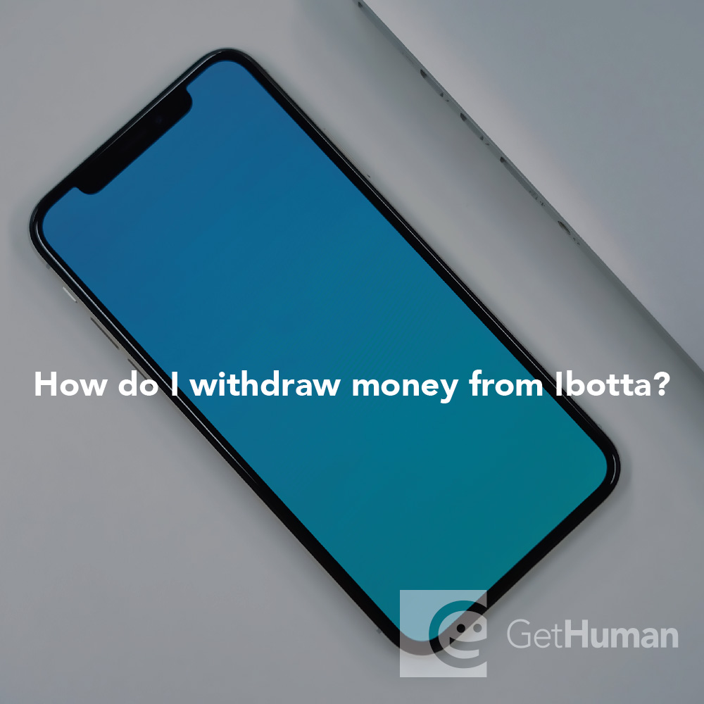 How do I withdraw money from iBotta?