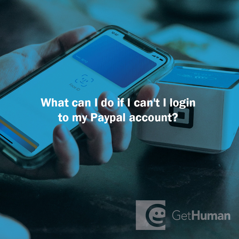What Can I Do If I Can't I Login to My PayPal Account?