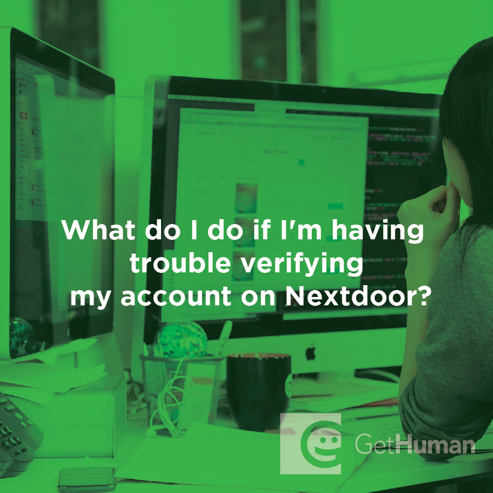 What Do I Do If I'm Having Trouble Verifying My Account on Nextdoor?