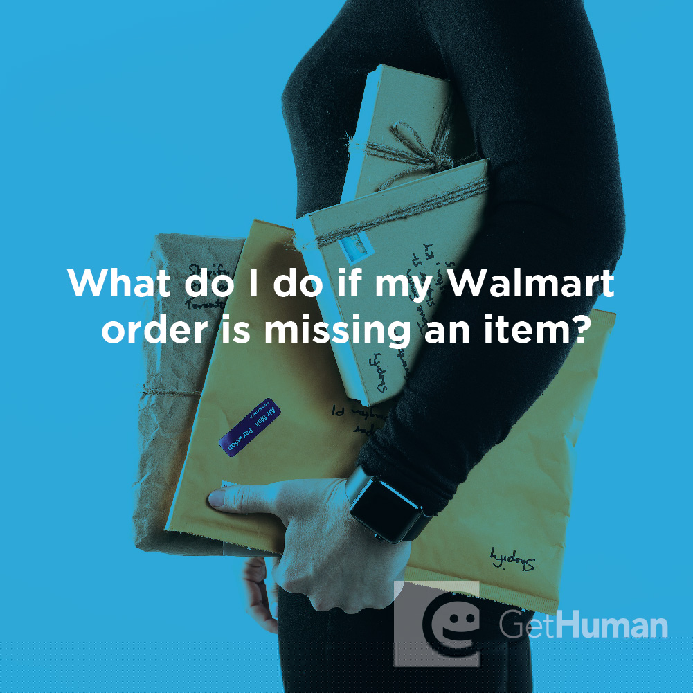 What Do I Do If Some of Items in My WalMart Order Are Missing?
