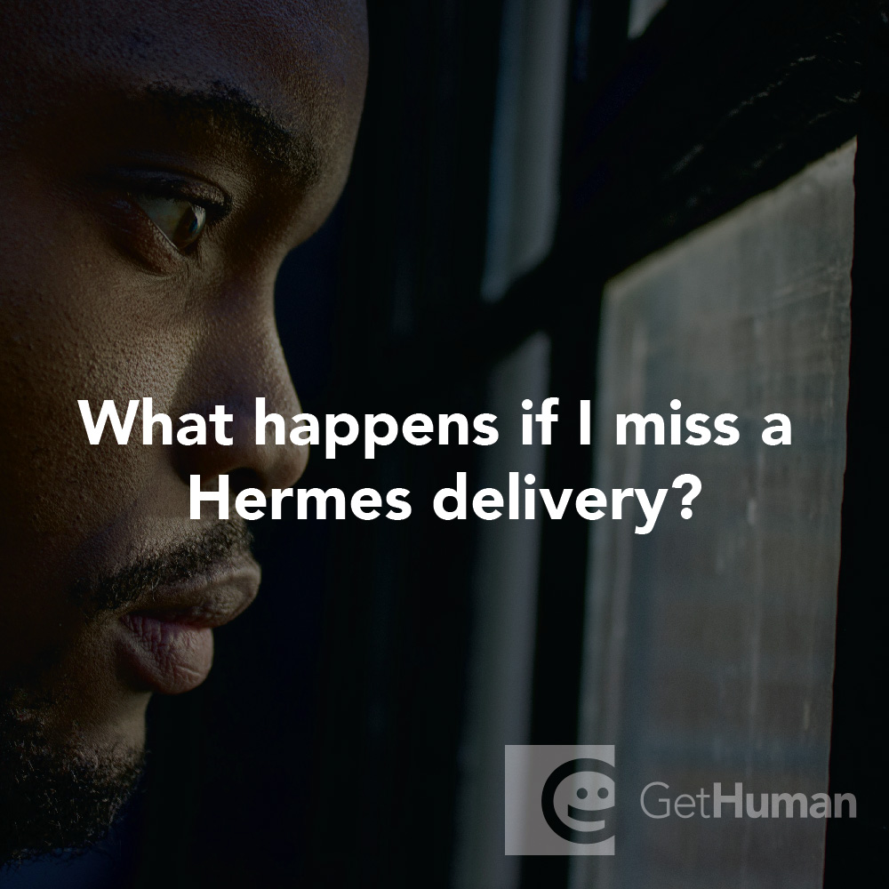 What happens if I miss a Hermes delivery?