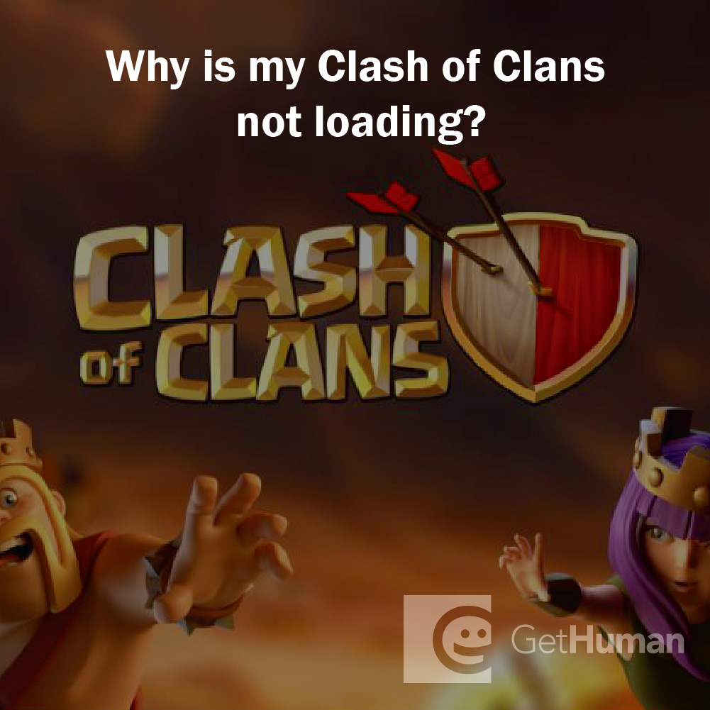 Why is my Clash of Clans not loading?