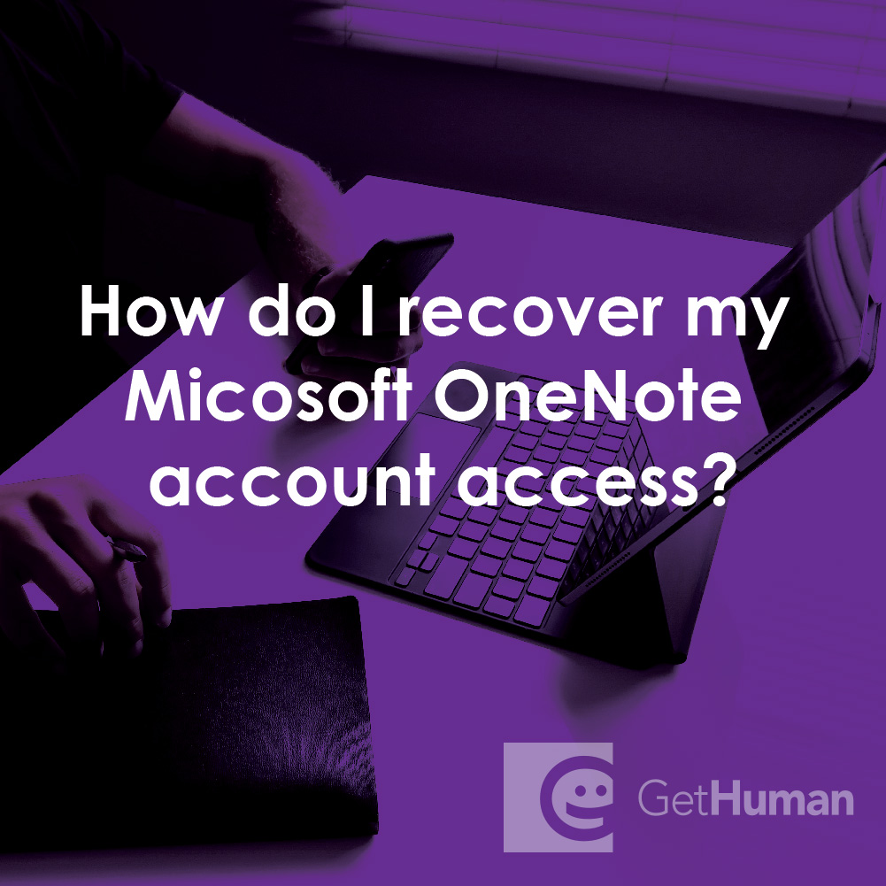 How Do I Recover My Micosoft Onenote Account Access?