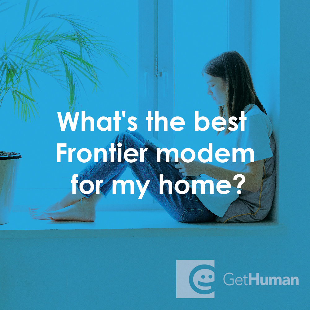 Quel est le meilleur modem Frontier pour ma maison?