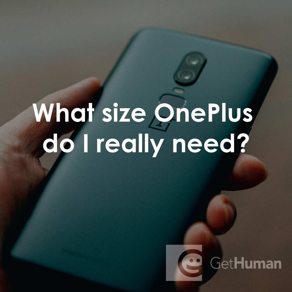 What Size OnePlus Do I Really Need?
