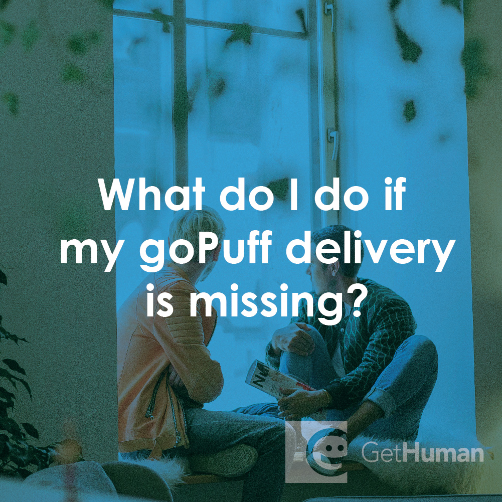 What Do I Do If My goPuff Delivery Is Missing?