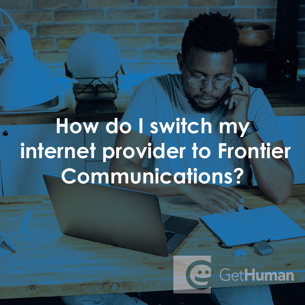 Wie wechsle ich meinen Internetanbieter zu Frontier Communications?