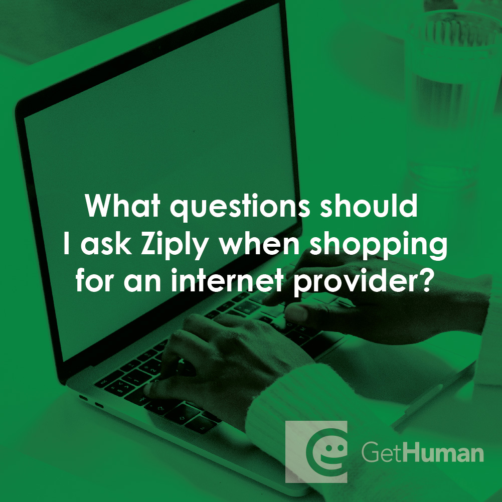 What Questions Should I Ask Ziply When Shopping for an Internet Provider?