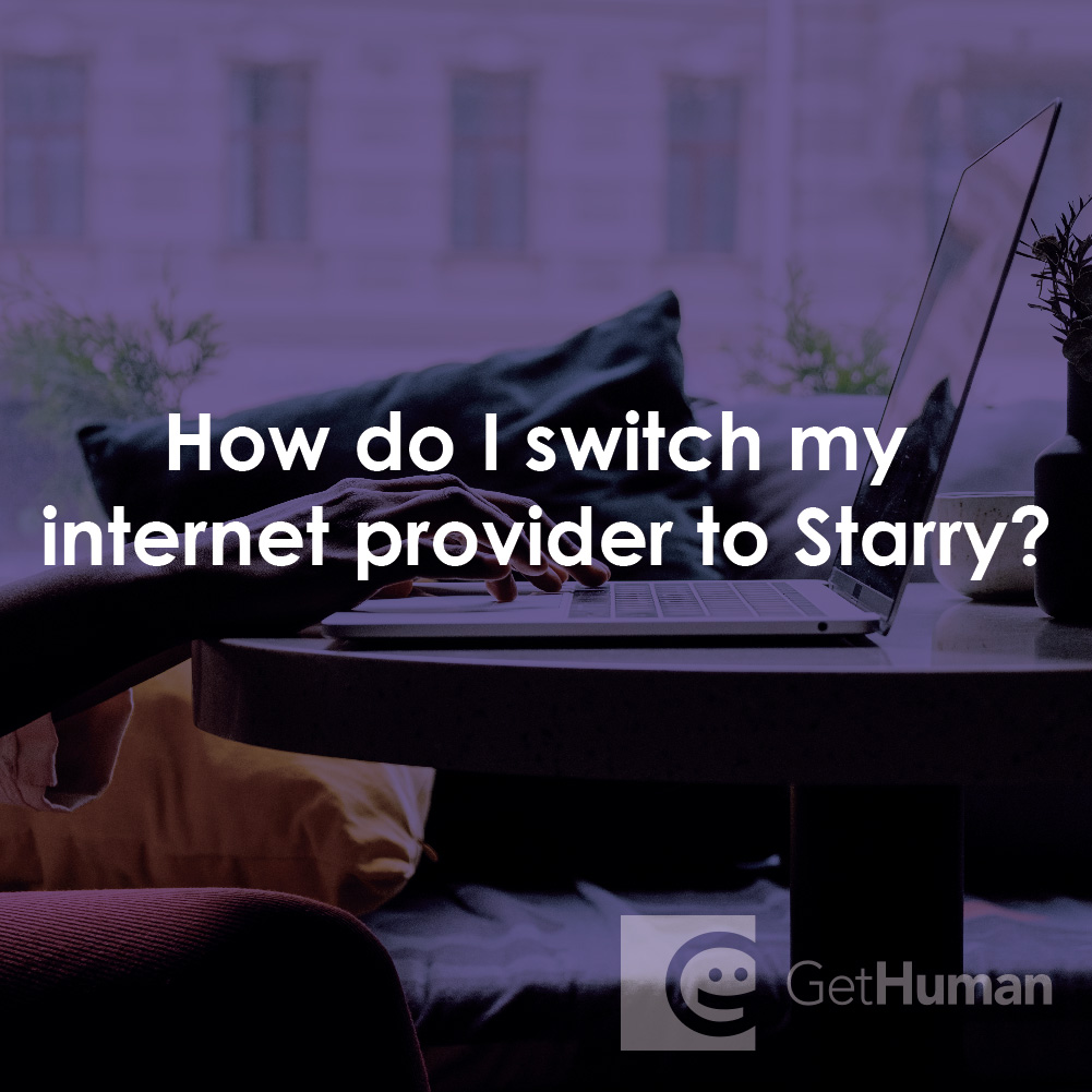 How Do I Switch My Internet Provider to Starry?