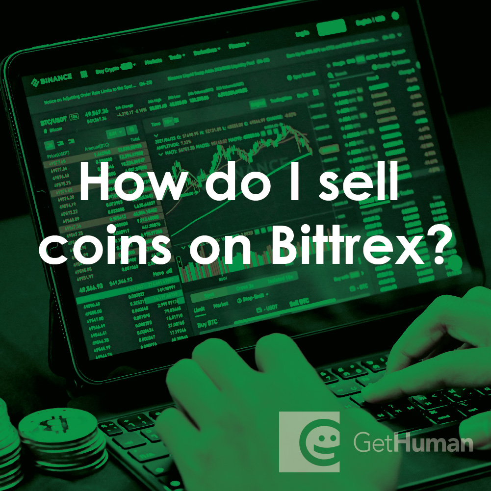 How Do I Sell Coins on Bittrex?