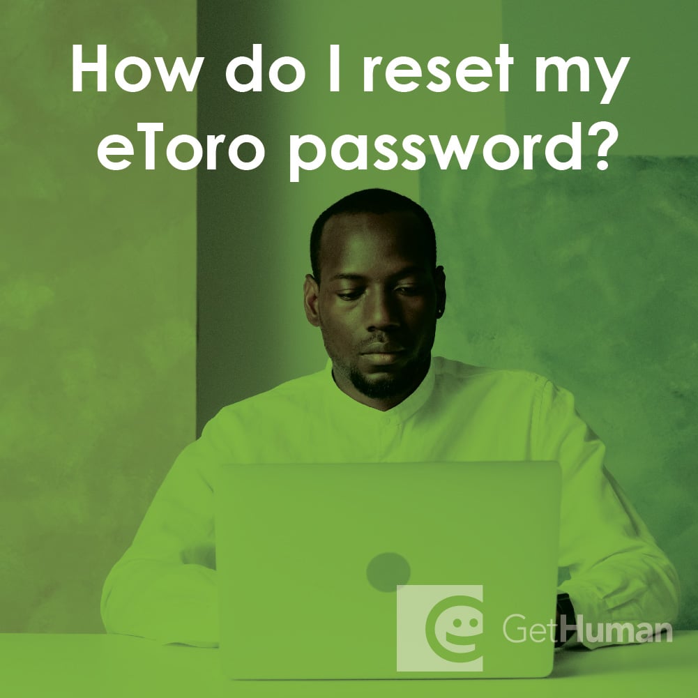 How Do I Reset My eToro Password?