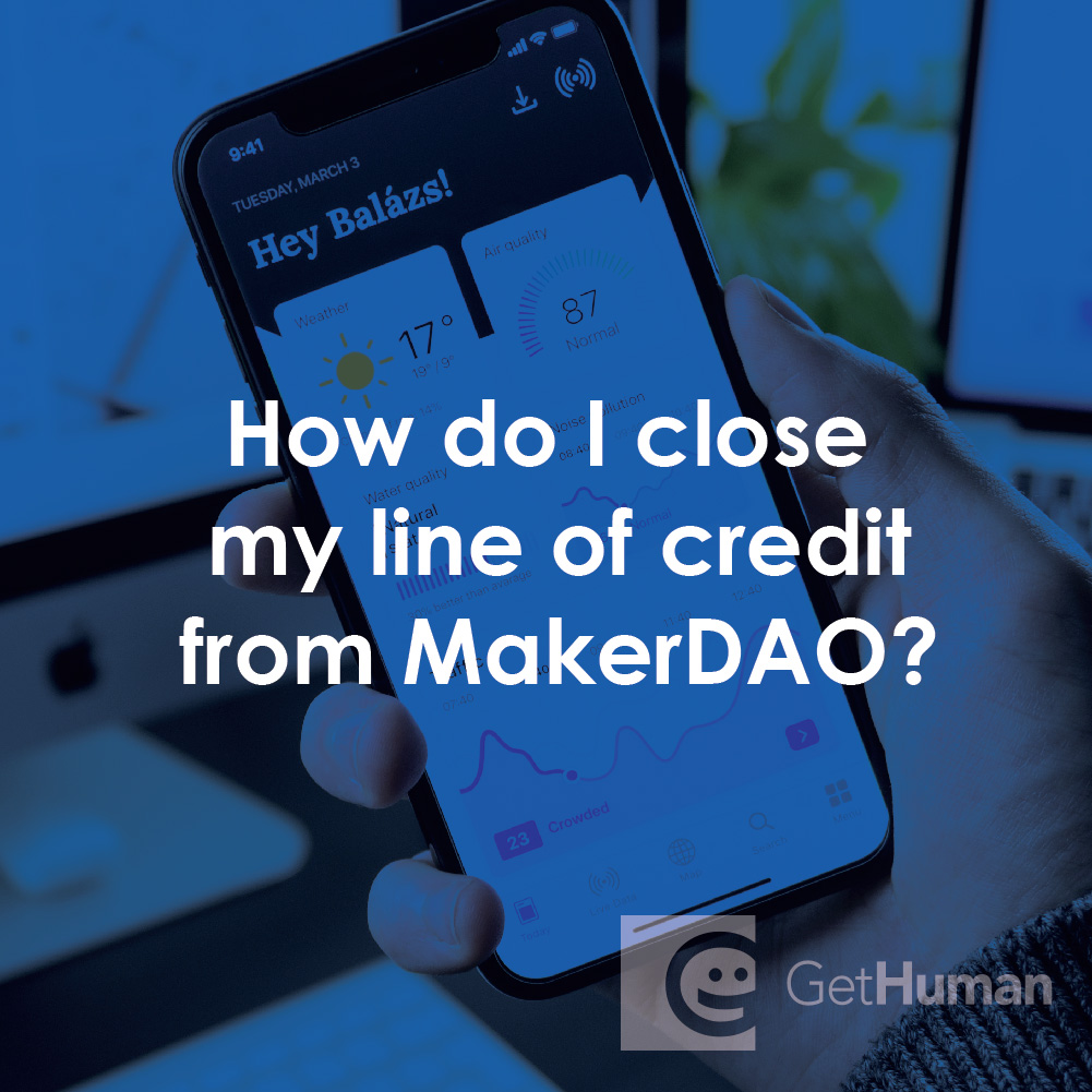 How Do I Close My Line of Credit from MakerDAO?