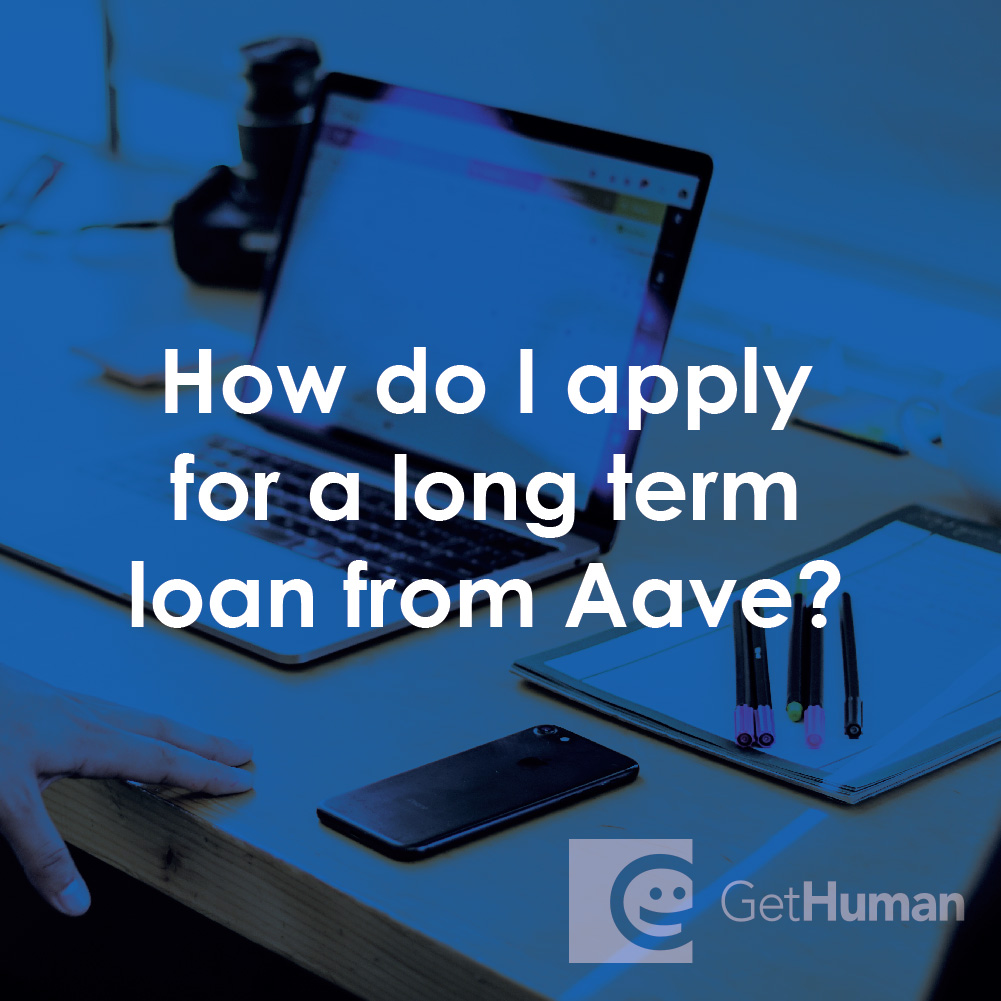 How Do I Apply for a Long Term Loan from Aave?