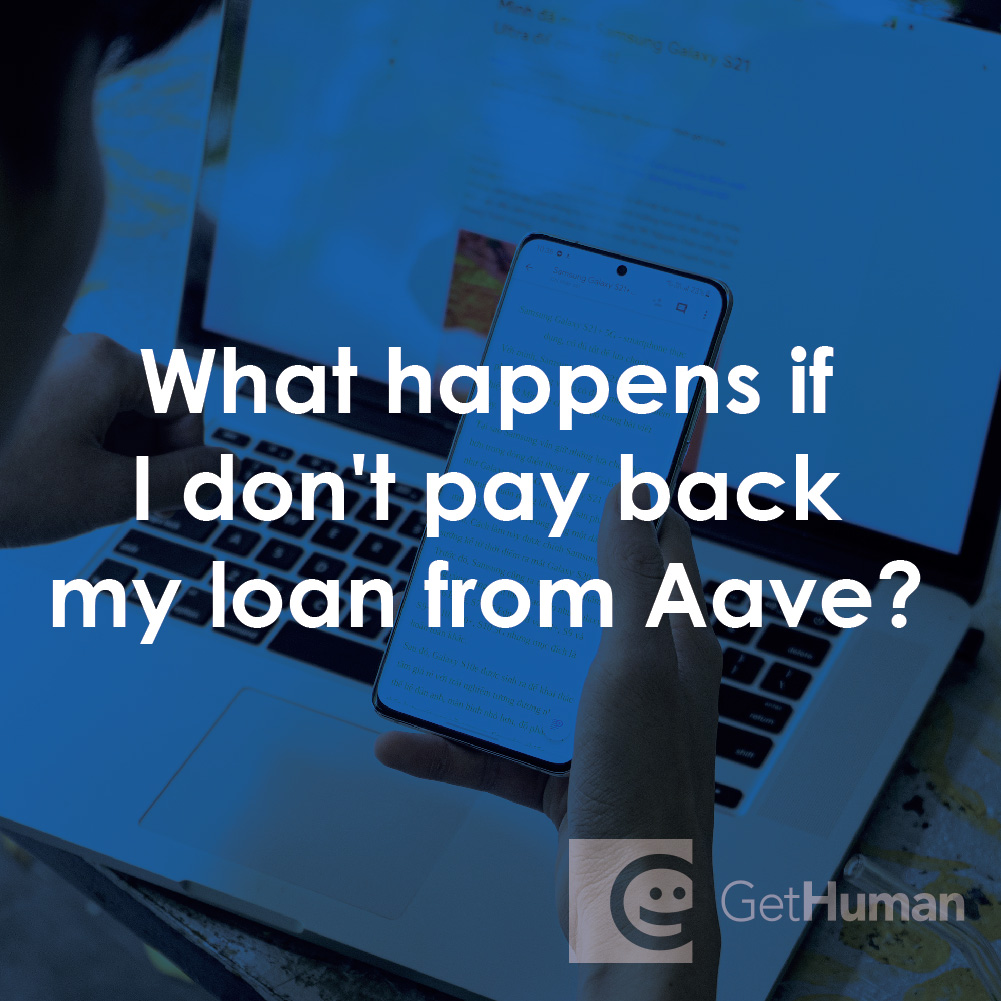 What Happens If I Don't Pay Back My Loan from Aave?
