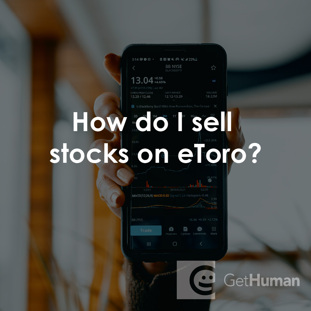 How Do I Sell Stocks on eToro?