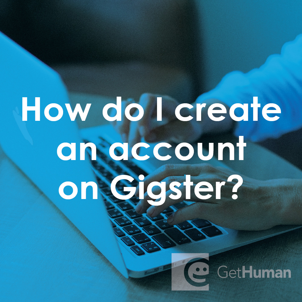 How do I create an account on Gigster?