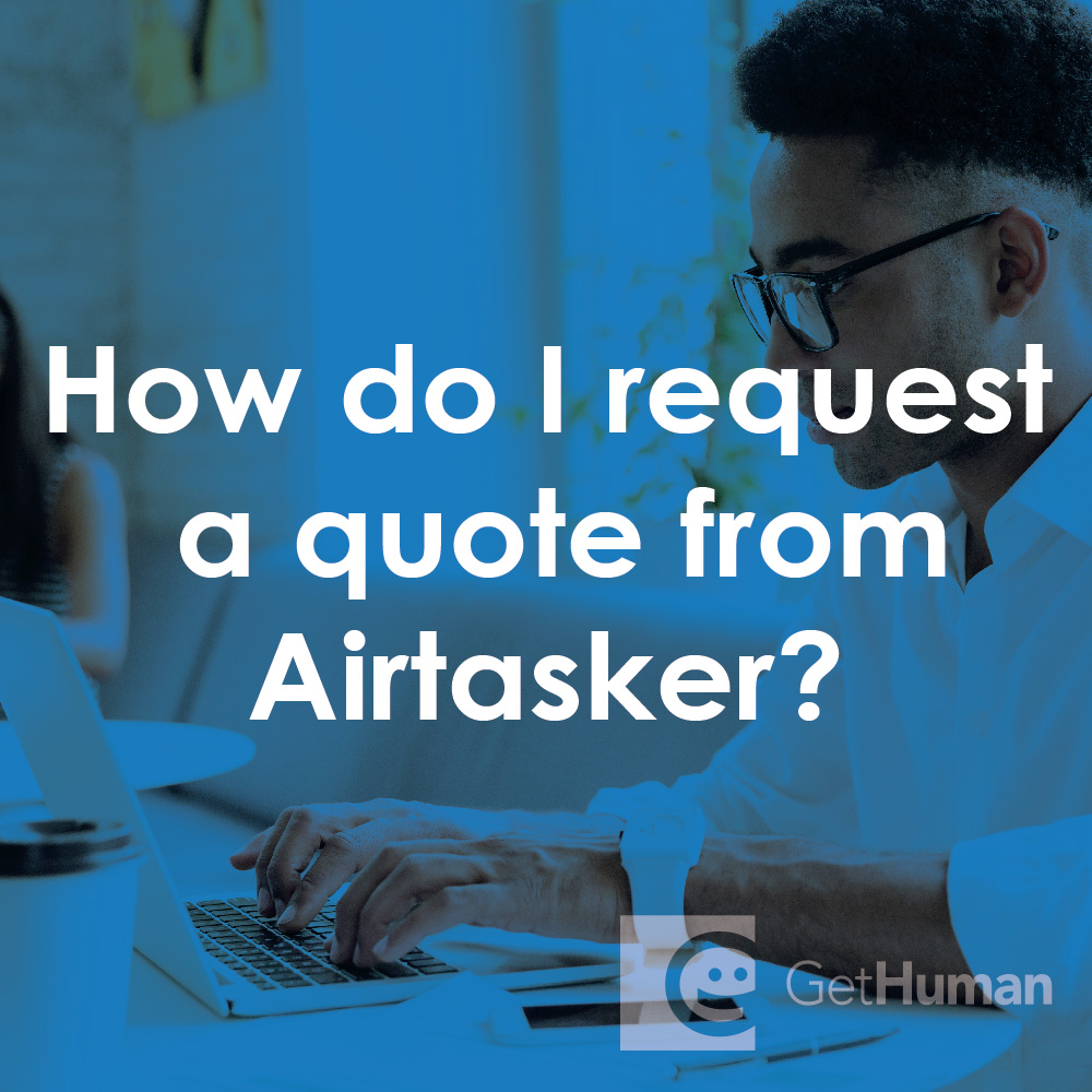 How do I request a quote from Airtasker?