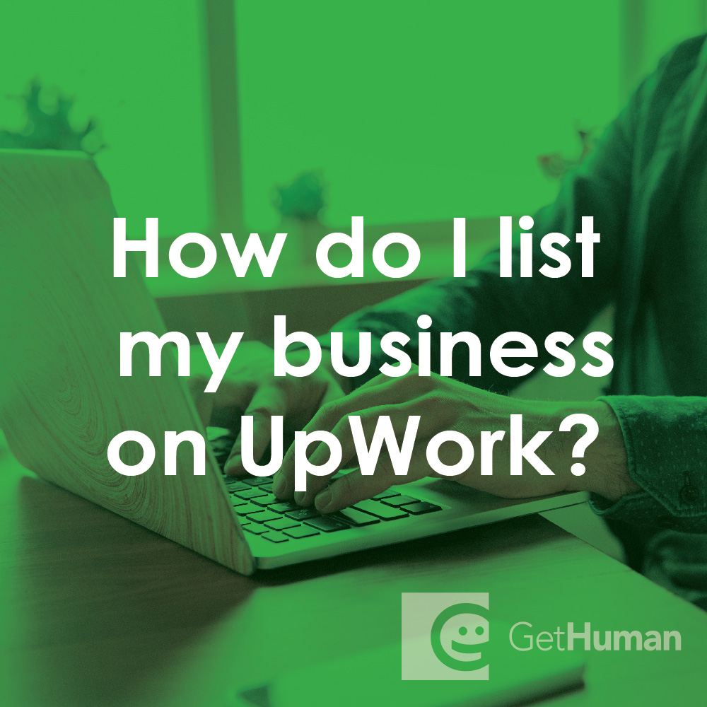 How do I list my business on UpWork?