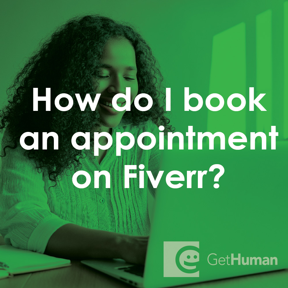 How do I book an appointment on Fiverr?